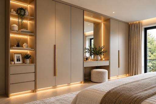 Fitted wardrobe design reference; client photography to follow